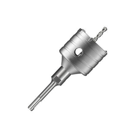 Champion Cutting Tool 2-9/16in CM95HC Light Duty Thin-Wall SDS-Plus Hammer Core Bit, SDS+ Shank, 2in DOC CHA CM95HC-2-9/16